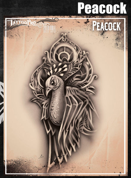 Peacock – Tattoo Pro Stencils