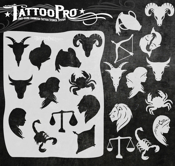 Tattoo Pro Stencils Series 3 - Symbols