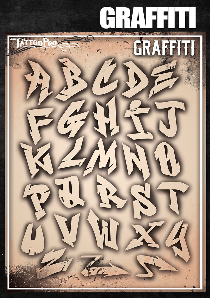 words in graffiti letters